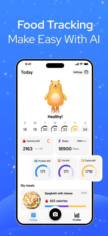 FoodTrack应用界面